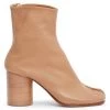 Maison Margiela Tabi Leather Ankle Boots Brown -Safavieh And Maison Margiela Sales unnamed file 591