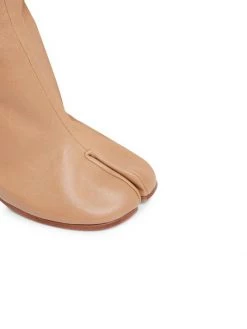 Maison Margiela Tabi Leather Ankle Boots Brown -Safavieh And Maison Margiela Sales unnamed file 594