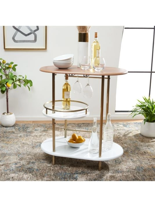 Safavieh Iva Tiered Swivel Bar Table 9 Safavieh Iva Tiered Swivel Bar Table - Image 7