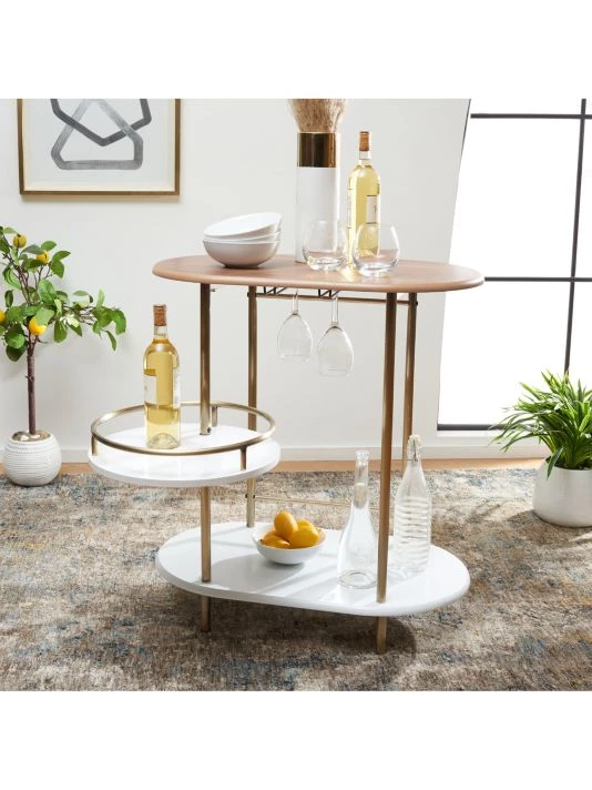 Safavieh Iva Tiered Swivel Bar Table 10 Safavieh Iva Tiered Swivel Bar Table - Image 8