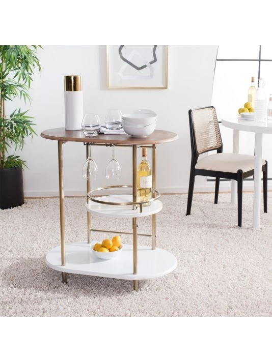 Safavieh Iva Tiered Swivel Bar Table 11 Safavieh Iva Tiered Swivel Bar Table - Image 9