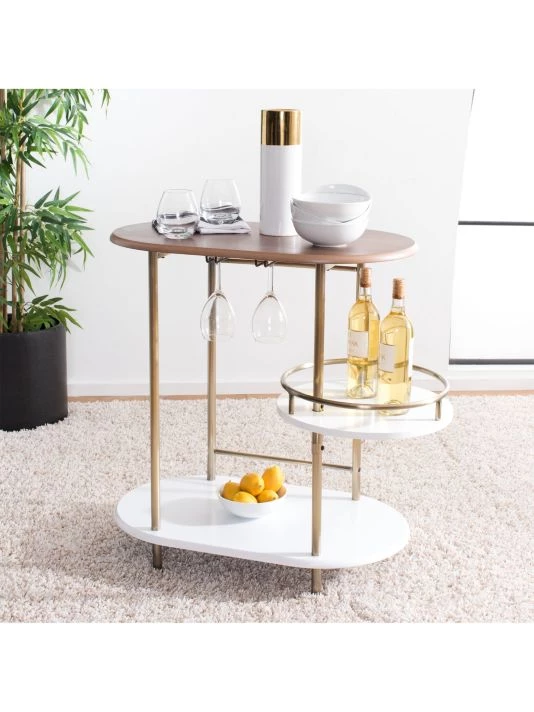 Safavieh Iva Tiered Swivel Bar Table 12 Safavieh Iva Tiered Swivel Bar Table - Image 10