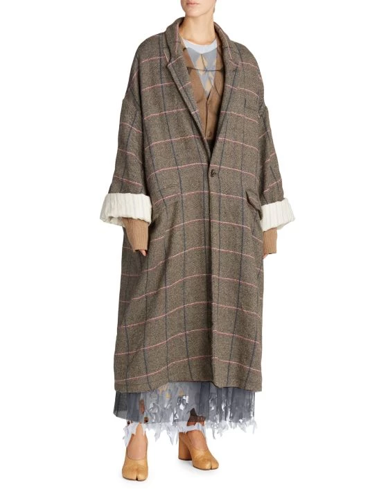 Maison Margiela Oversized Wool Coat 4 Maison Margiela Oversized Wool Coat - Image 2