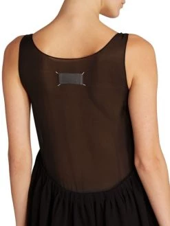 Maison Margiela Embroidered Bust Midi-Dress -Safavieh And Maison Margiela Sales unnamed file 658