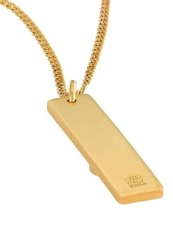 Maison Margiela Goldplated Medallion Logo Pendant Necklace For Men -Safavieh And Maison Margiela Sales unnamed file 669