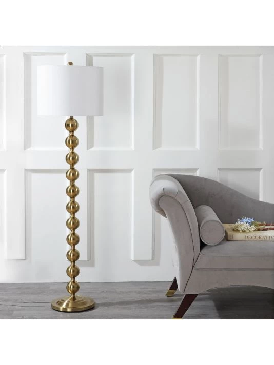 Safavieh Reflections Stacked Ball Floor Lamp 4 Safavieh Reflections Stacked Ball Floor Lamp - Image 2