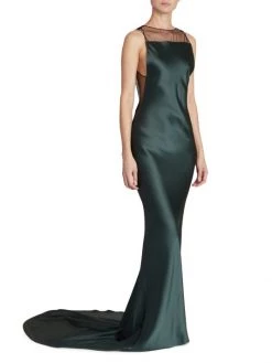 Maison Margiela Open-Back & Sheer-Trim Gown 11 Maison Margiela Open-Back & Sheer-Trim Gown -Safavieh And Maison Margiela Sales unnamed file 675