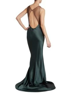 Maison Margiela Open-Back & Sheer-Trim Gown 12 Maison Margiela Open-Back & Sheer-Trim Gown -Safavieh And Maison Margiela Sales unnamed file 676