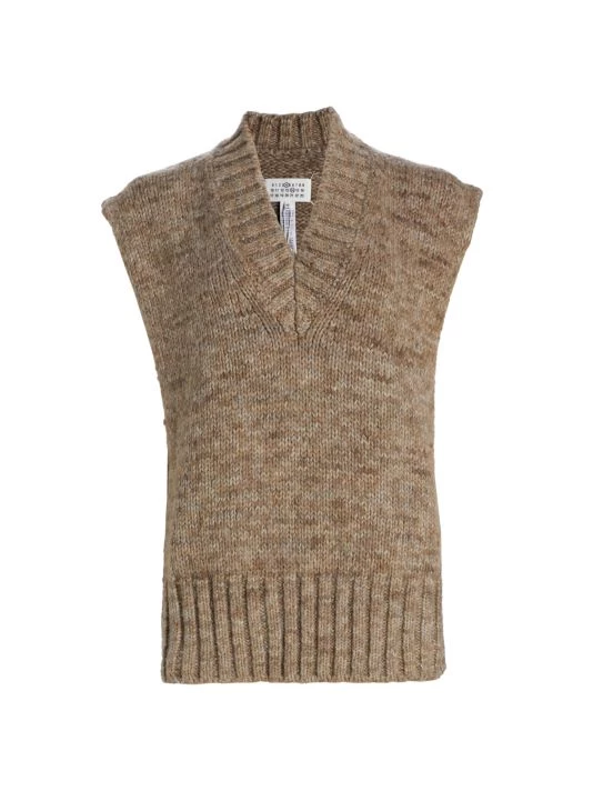 Maison Margiela Sleeveless Split-Side Sweater 3 Maison Margiela Sleeveless Split-Side Sweater