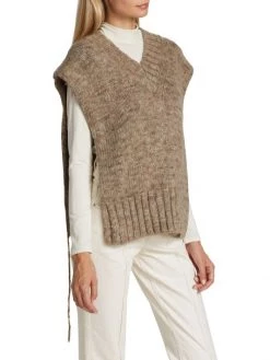 Maison Margiela Sleeveless Split-Side Sweater 10 Maison Margiela Sleeveless Split-Side Sweater -Safavieh And Maison Margiela Sales unnamed file 681