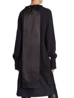 Maison Margiela Wool & Satin Stole -Safavieh And Maison Margiela Sales unnamed file 689
