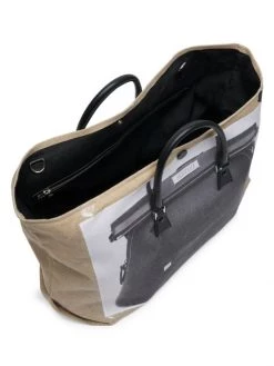 Maison Margiela New Printed Linen Shopper For Men -Safavieh And Maison Margiela Sales unnamed file 696