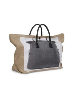 Maison Margiela New Printed Linen Shopper For Men -Safavieh And Maison Margiela Sales unnamed file 697