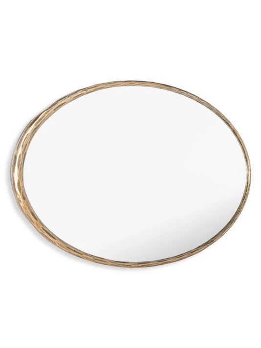Safavieh Jebediah Oval Metal Mirror 4 Safavieh Jebediah Oval Metal Mirror - Image 2