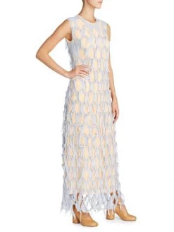 Maison Margiela Cut-Out Silk Dress -Safavieh And Maison Margiela Sales unnamed file 701