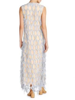 Maison Margiela Cut-Out Silk Dress -Safavieh And Maison Margiela Sales unnamed file 702