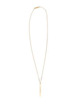 Maison Margiela Goldplated Engraved Pendant Necklace For Men
