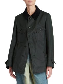 Maison Margiela Corduroy-Collar Sports Jacket -Safavieh And Maison Margiela Sales unnamed file 715