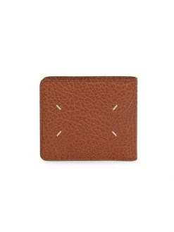 Maison Margiela Bi-fold Grained Leather Wallet For Men -Safavieh And Maison Margiela Sales unnamed file 721