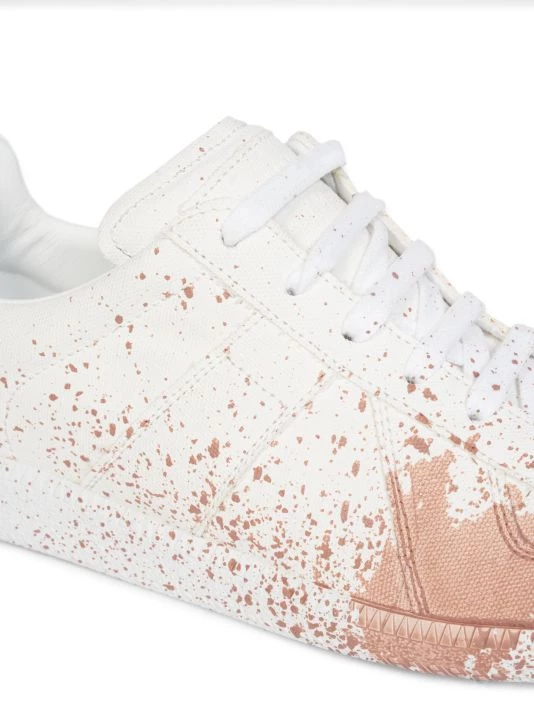 Maison Margiela Replica Paint Splatter Sneakers White Coquille 8 Maison Margiela Replica Paint Splatter Sneakers White Coquille - Image 6