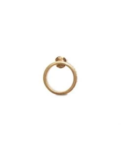 Maison Margiela Sterling Silver Hoop Earring For Men