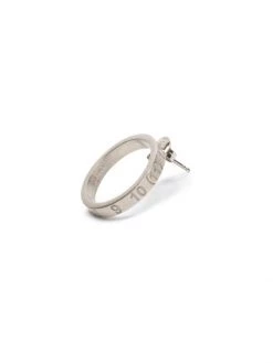 Maison Margiela Sterling Silver Hoop Earring For Men -Safavieh And Maison Margiela Sales unnamed file 752