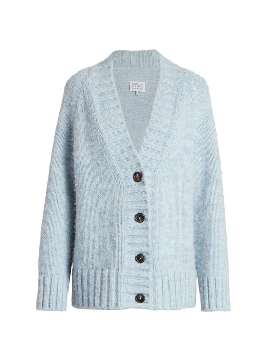 Maison Margiela Oversized Alpaca & Wool-Blend Cardigan 3 Maison Margiela Oversized Alpaca & Wool-Blend Cardigan