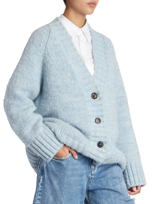 Maison Margiela Oversized Alpaca & Wool-Blend Cardigan 6 Maison Margiela Oversized Alpaca & Wool-Blend Cardigan - Image 4