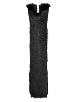 Maison Margiela Long Faux Fur Stole