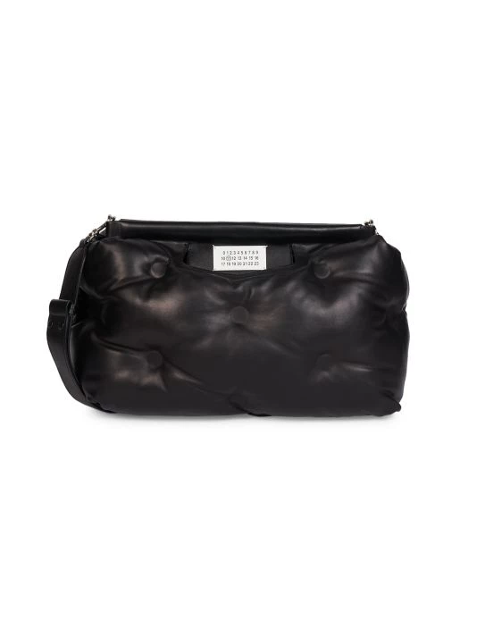 Maison Margiela Medium Glam Slam Leather Shoulder Bag Greige 8 Maison Margiela Medium Glam Slam Leather Shoulder Bag Greige - Image 6