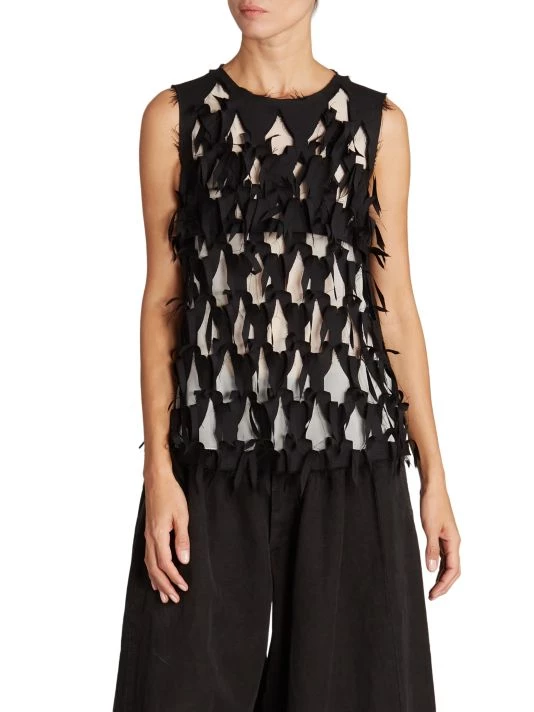 Maison Margiela Cut-Out Overlay Top 5 Maison Margiela Cut-Out Overlay Top - Image 3