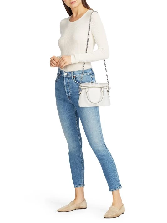 Maison Margiela Micro 5AC Leather Tote White 4 Maison Margiela Micro 5AC Leather Tote White - Image 2