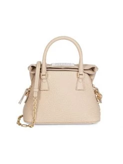 Maison Margiela Micro 5AC Leather Tote White 15 Maison Margiela Micro 5AC Leather Tote White -Safavieh And Maison Margiela Sales unnamed file 821