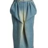 Maison Margiela Gathered Denim Midi-Skirt 2 Maison Margiela Gathered Denim Midi-Skirt -Safavieh And Maison Margiela Sales unnamed file 839