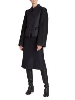 Maison Margiela Wool Contrast-Sleeve Jacket 14 Maison Margiela Wool Contrast-Sleeve Jacket -Safavieh And Maison Margiela Sales unnamed file 856