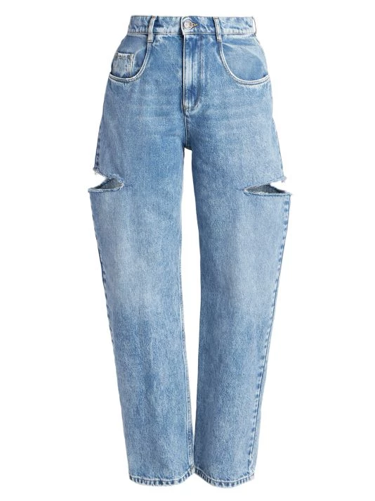Maison Margiela Wide-Leg Slashed Cut-Out Jeans 3 Maison Margiela Wide-Leg Slashed Cut-Out Jeans