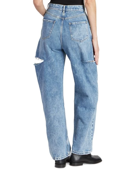Maison Margiela Wide-Leg Slashed Cut-Out Jeans 7 Maison Margiela Wide-Leg Slashed Cut-Out Jeans - Image 5