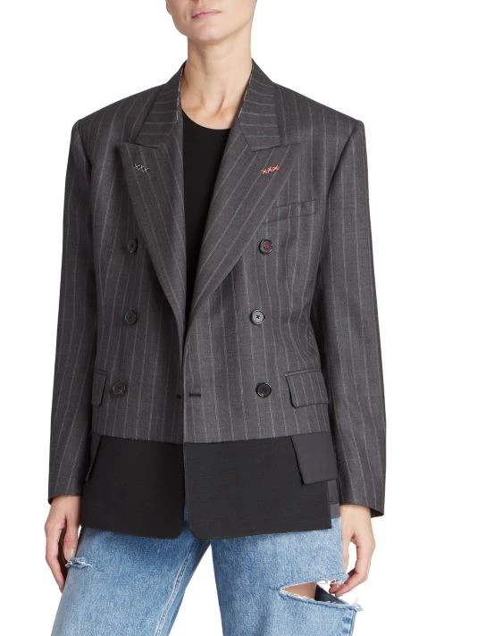 Maison Margiela Inside-Out Pinstriped Blazer 5 Maison Margiela Inside-Out Pinstriped Blazer - Image 3