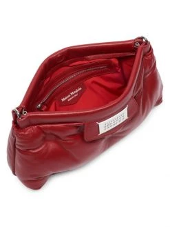 Maison Margiela Glam Slam Red Carpet Leather Shoulder Bag Pigalle Red -Safavieh And Maison Margiela Sales unnamed file 872