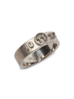 Maison Margiela Sterling Silver Medallion Logo Ring For Men -Safavieh And Maison Margiela Sales unnamed file 880