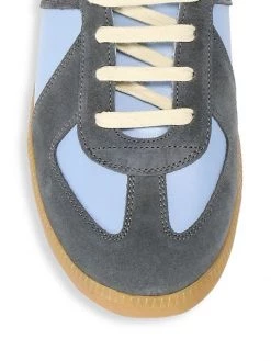 Maison Margiela Replica Leather & Suede Sneakers For Men Off White -Safavieh And Maison Margiela Sales unnamed file 901