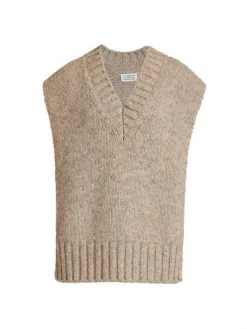 Maison Margiela Botanically Dyed Tabard Knit Vest