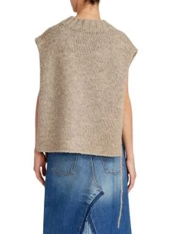 Maison Margiela Botanically Dyed Tabard Knit Vest -Safavieh And Maison Margiela Sales unnamed file 917