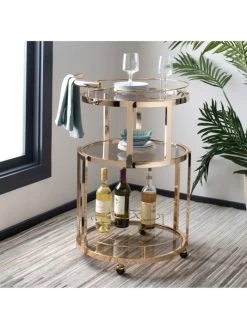 Safavieh Rio Tiered Round Bar Cart & Wine Rack 13 Safavieh Rio Tiered Round Bar Cart & Wine Rack -Safavieh And Maison Margiela Sales unnamed file 94