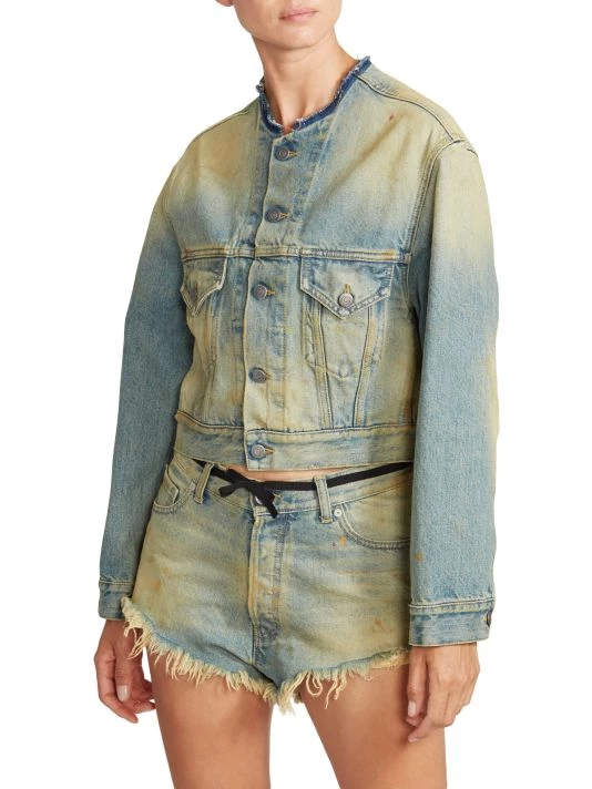 Maison Margiela Raw Hem Denim Shorts 8 Maison Margiela Raw Hem Denim Shorts - Image 6