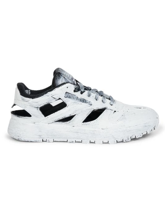 Maison Margiela X Reebok Bianchetto Leather Tabi Sneakers For Men 3 Maison Margiela X Reebok Bianchetto Leather Tabi Sneakers For Men