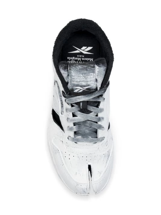 Maison Margiela X Reebok Bianchetto Leather Tabi Sneakers For Men 7 Maison Margiela X Reebok Bianchetto Leather Tabi Sneakers For Men - Image 5