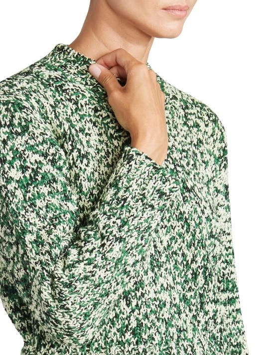 Maison Margiela Shrunken Marled Wool Sweater 8 Maison Margiela Shrunken Marled Wool Sweater - Image 6