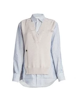 Maison Margiela Faux Vest Shirt