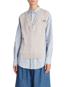 Maison Margiela Faux Vest Shirt -Safavieh And Maison Margiela Sales unnamed file 994